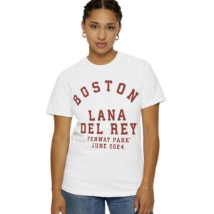 Boston Lana Del Rey Fenway Park June 2024 TShirt