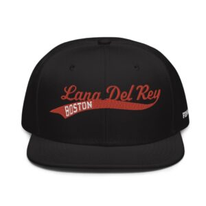 Boston Lana Del Rey Fenway Snapback Hat Cap