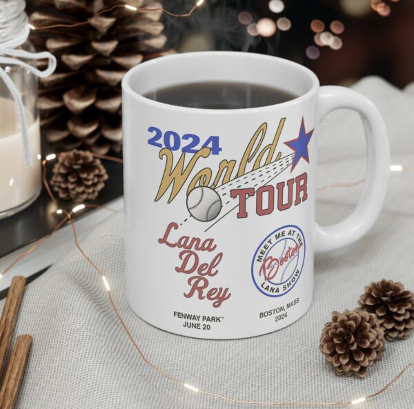 Boston Lana Del Rey World Tour 2024 Mug Cup