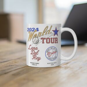 Boston Lana Del Rey World Tour 2024 Mug Cup Us