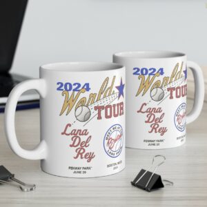 Boston Lana Del Rey World Tour 2024 Mug Cups