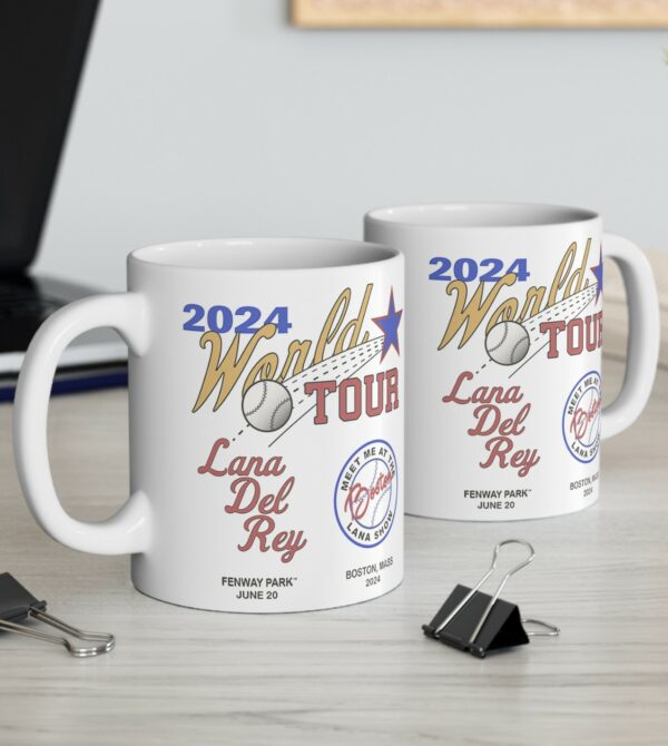 Boston Lana Del Rey World Tour 2024 Mug Cups