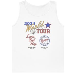 Boston Lana Del Rey World Tour 2024 Tank Top