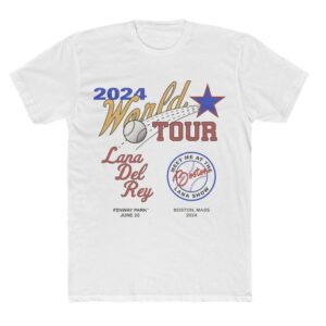 Boston Lana Del Rey World Tour 2024 Unisex Shirts