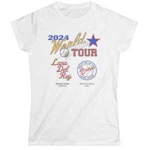 Boston Lana Del Rey World Tour 2024 Women' Shirt