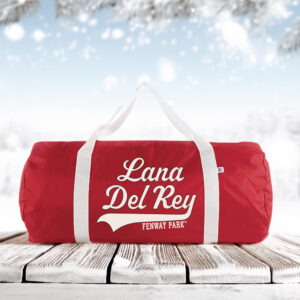 Fenway Lana Del Rey Script Logo Duffle Bags Us