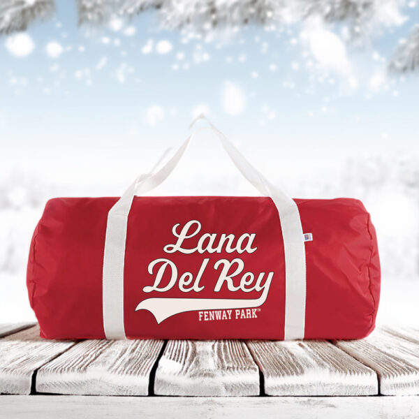 Fenway Lana Del Rey Script Logo Duffle Bags Us