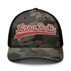 Lana Del Rey Fenway Camouflage Trucker Hat