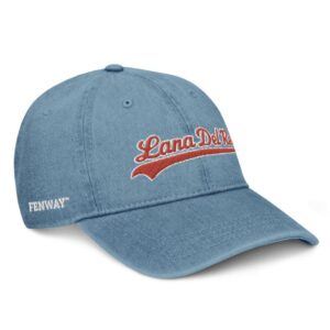 Lana Del Rey Fenway Denim Hat Cap