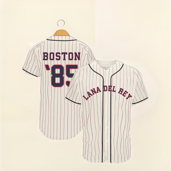 Lana Del Rey Pinstripe Baseball Jerseys