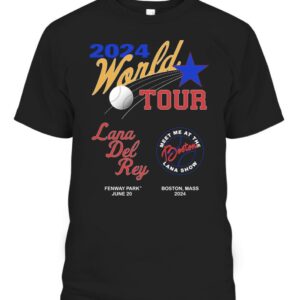 Lana Del Rey World Tour 2024 Crewneck Shirt