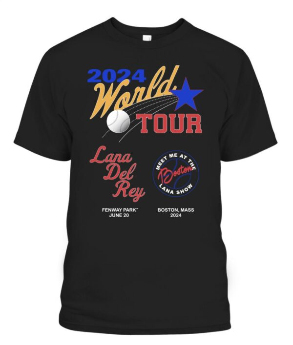 Lana Del Rey World Tour 2024 Crewneck Shirt