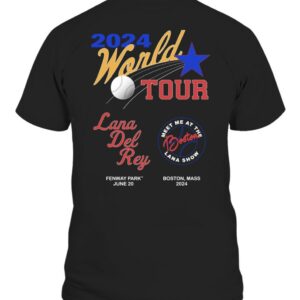 Lana Del Rey World Tour 2024 Crewneck Shirt Back