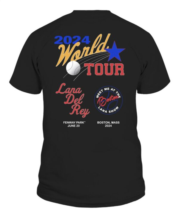 Lana Del Rey World Tour 2024 Crewneck Shirt Back