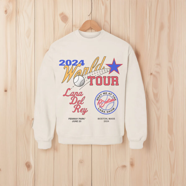 Lana Del Rey World Tour 2024 Crewnecks Shirt