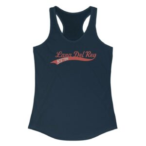 Logo Boston Lana Del Rey Racerback Tank Top Shirts