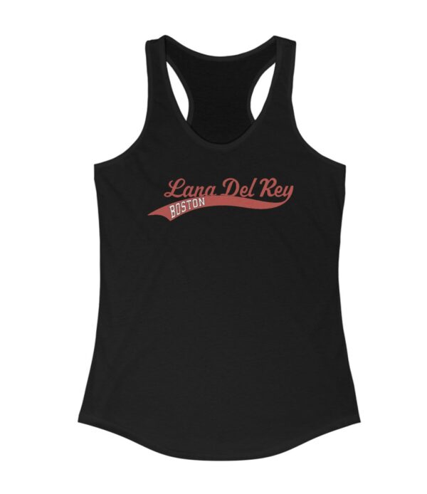 Logo Boston Lana Del Rey Racerback Tank Top T-Shirt