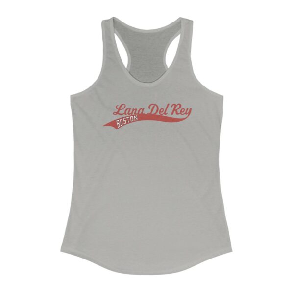 Logo Boston Lana Del Rey Racerback Tank Top T-Shirts