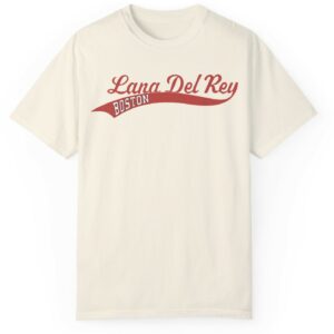 Logo Boston Lana Del Rey T-Shirt