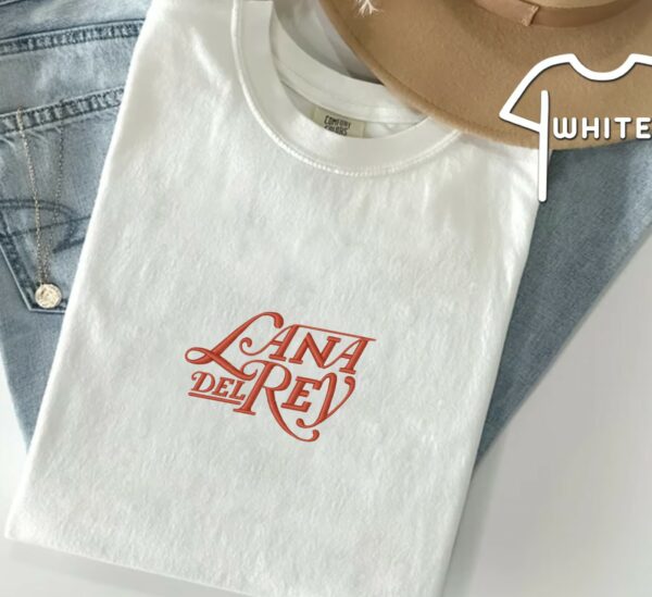 Embroidered Retro Lana Del Rey Shirts