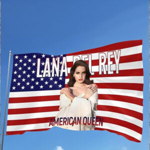 Lana Del Rey Flag Happy 4th of July