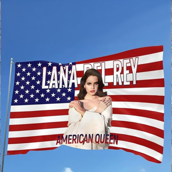 Lana Del Rey Flag Happy 4th of July