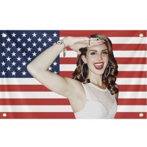 Lana Del Rey Lana USA Flag