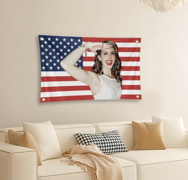 Lana Del Rey Lana USA Flags