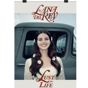 Lana Del Rey Lust for Life Music Album Poster