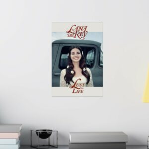 Lana Del Rey Lust for Life Music Album Poster us