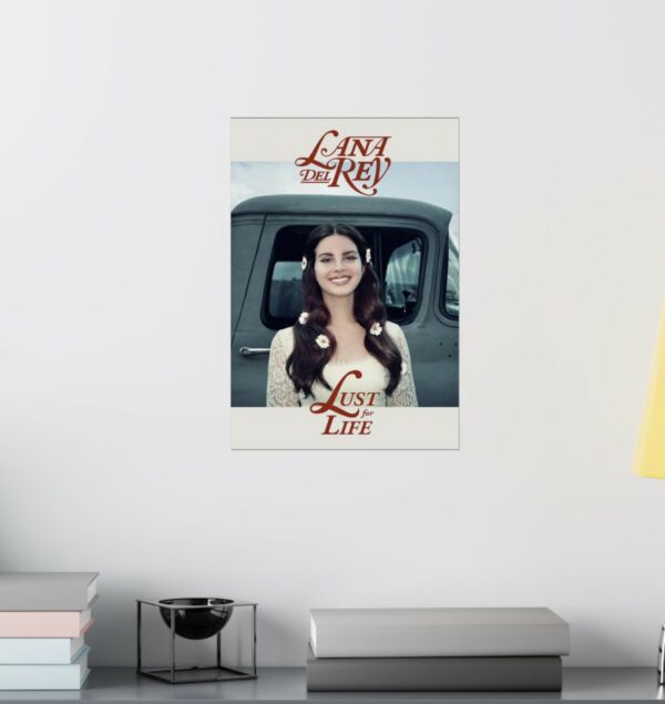 Lana Del Rey Lust for Life Music Album Poster us