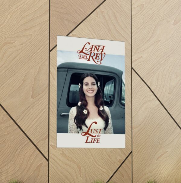 Lana Del Rey Lust for Life Music Album Poster usa