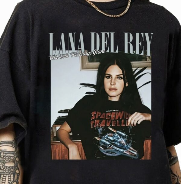 Lana Del Rey Shirt Blue Banisters Album Shirt