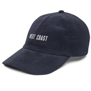 Lana Del Rey West Coast Ultraviolence Corduroy Dad Hat Baseball Cap Hats