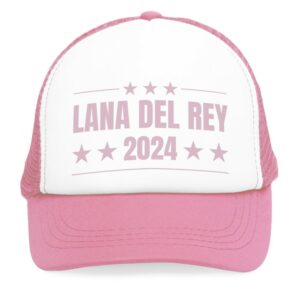 Lana Del Rey for President 2024 Election Trucker Hat Cap