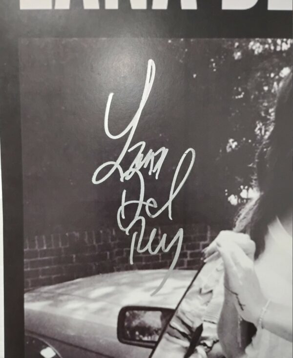 Lana del Rey Music Poster Signeds