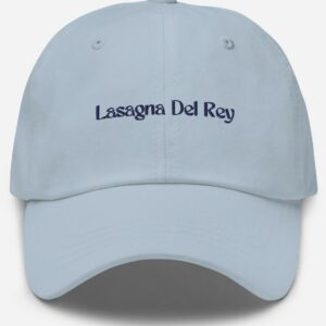 Lasagna Del Rey Baseball Hat Cap