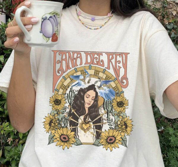 Retro Y2K Preppy Lana Del Ray Shirt