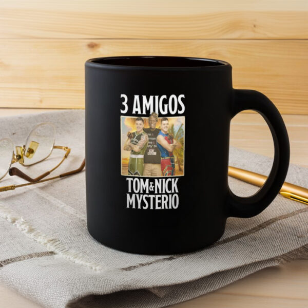 3 Amigos Mian Tom & Nick Mysterio Mug