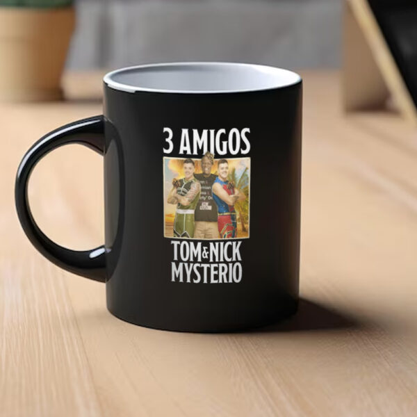 3 Amigos Mian Tom & Nick Mysterio Mug1