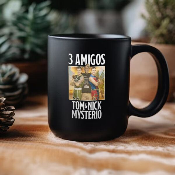 3 Amigos Mian Tom & Nick Mysterio Mug3