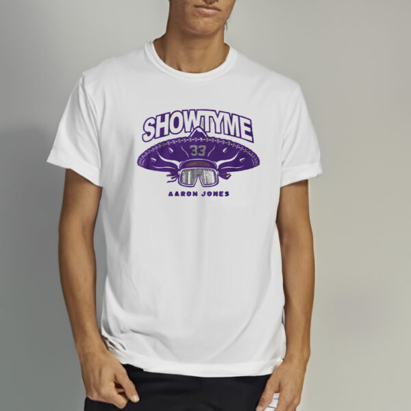 Aaron Jones Showtyme Minnesota T-Shirt1