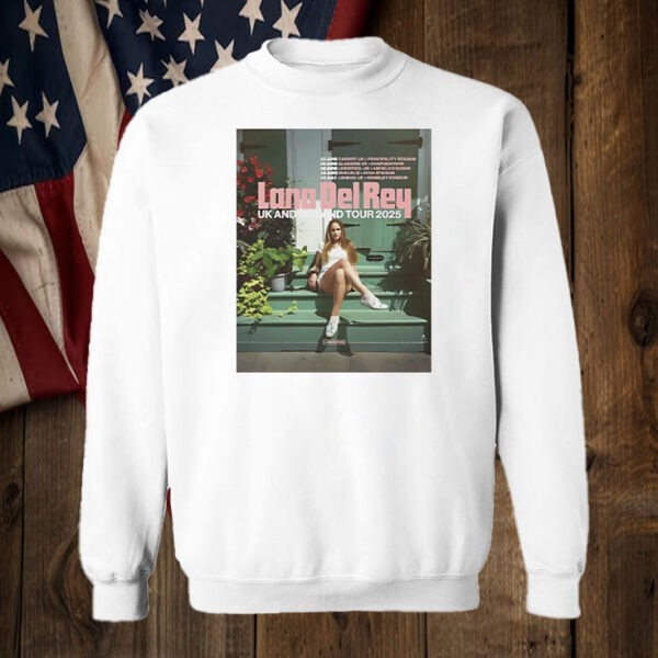 Concert Dublin Lana Del Rey 2025 poster T-Shirt5