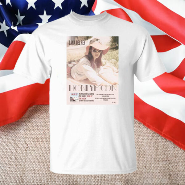 Lana Del Rey Honeymoon Era T-Shirt