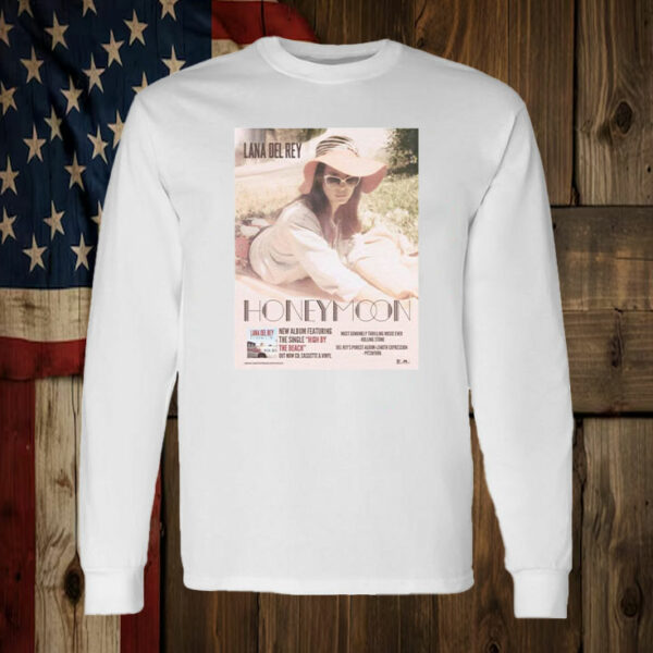 Lana Del Rey Honeymoon Era T-Shirt