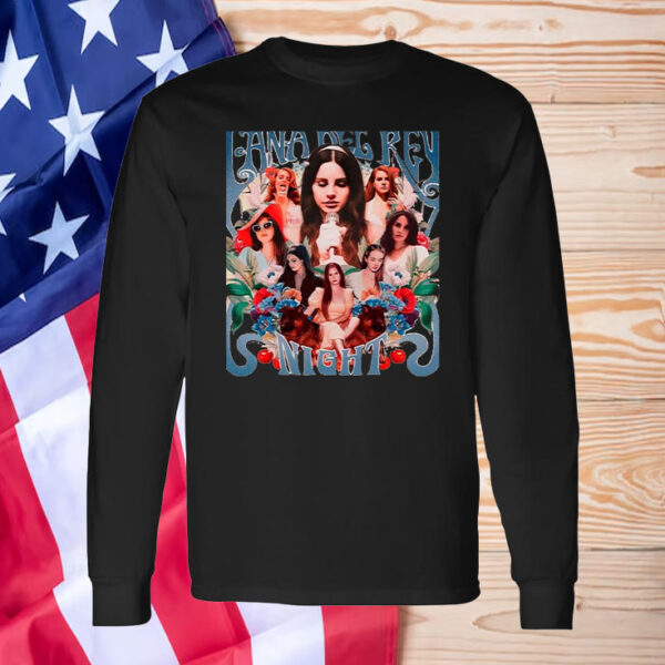 Lana Del Rey Night Lust Indie Singer T-Shirt`1