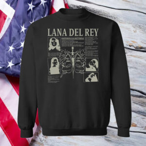 Singer Lana T-Shirt Del Rey Ultraviolence Music Album T-Shirt 2024