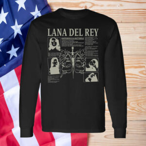 Singer Lana T-Shirt Del Rey Ultraviolence Music Album T-Shirt 2024