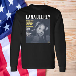 Singer Lana T-Shirt Del Rey Ultraviolence Music Album T-Shirt1