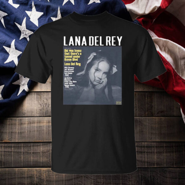 Singer Lana T-Shirt Del Rey Ultraviolence Music Album T-Shirt2